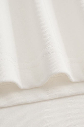 Heavyweight Cotton Loose Retro Short T-shirt